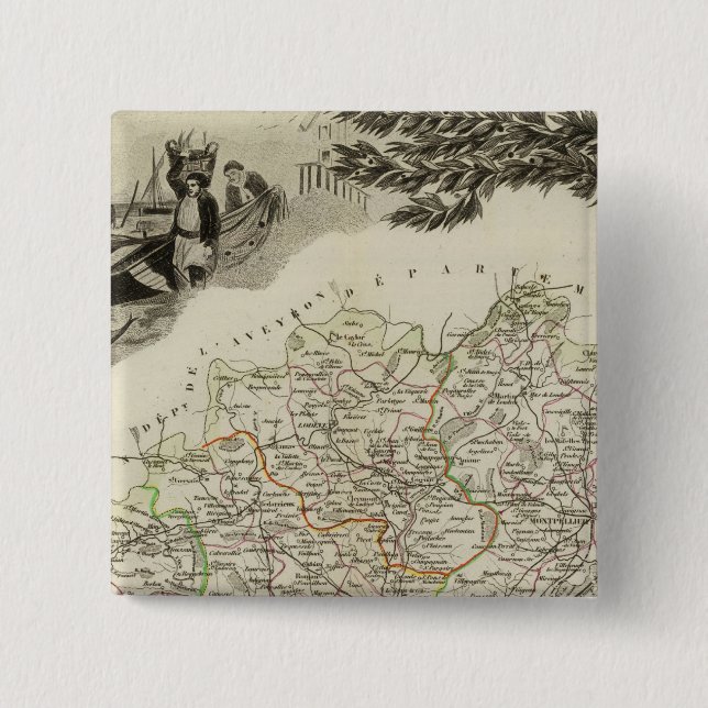 Boundaries Pinback Button (Front)