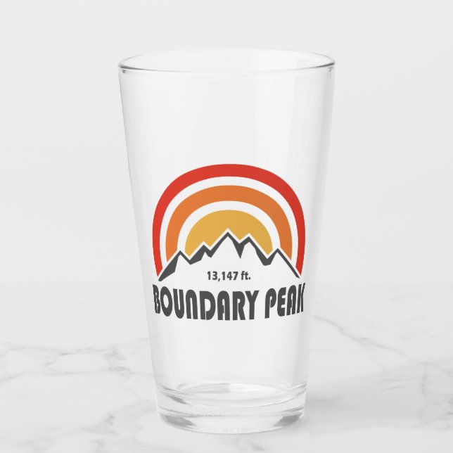 Boundary Peak Nevada Glass (Front)