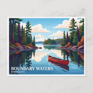 Boundary Waters Canoe Area Wilderness Ely Postcard