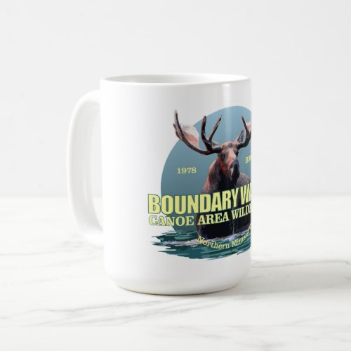 Boundary Waters CAW Moose WT Coffee Mug