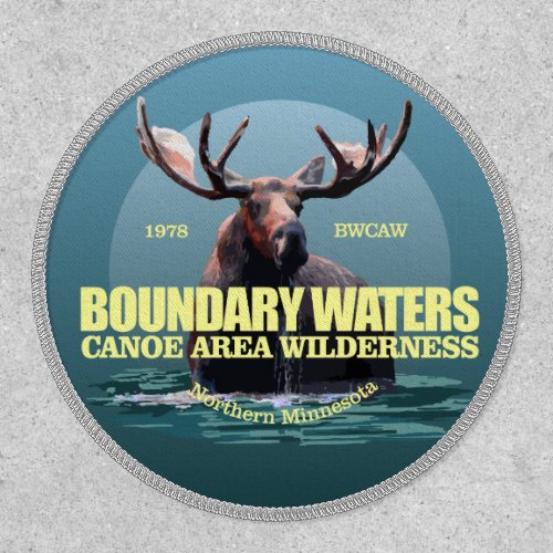 Boundary Waters CAW Moose WT  Patch