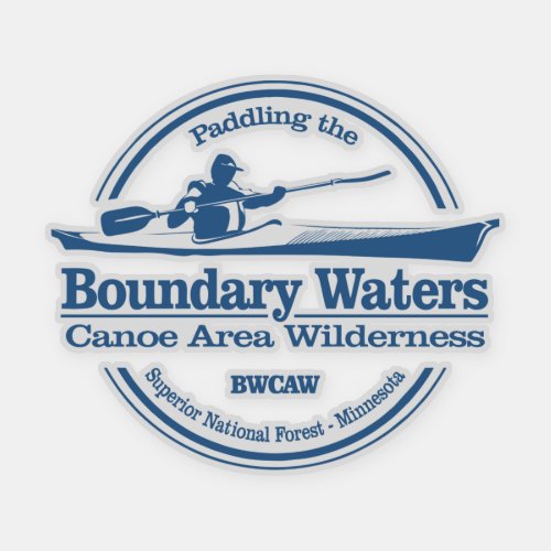 Boundary Waters CAW SK Sticker