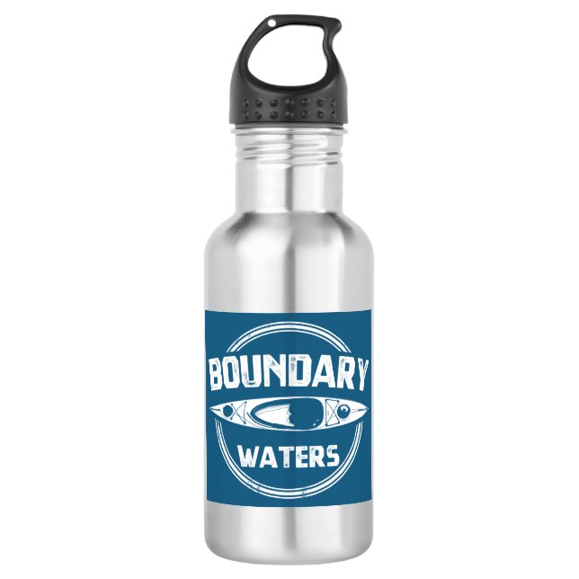 Boundary Waters Stainless Steel Water Bottle (Front)