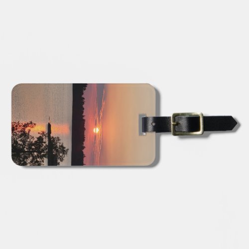 Boundary Waters Sunset  Luggage Tag