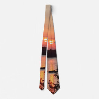 Boundary Waters Sunset Neck Tie