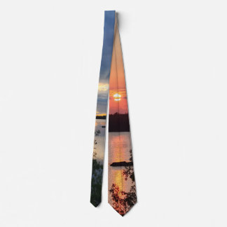 Boundary Waters Sunset Neck Tie