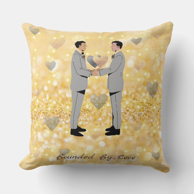 BOUNDED BY LOVE PILLOW (Front)