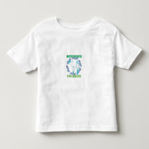 Bounded Friends walking together Toddler T-shirt