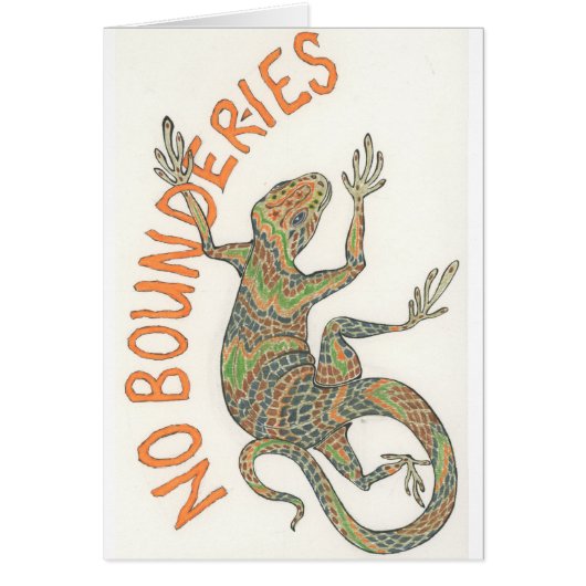 Bounder the Lizard Cards (Front)
