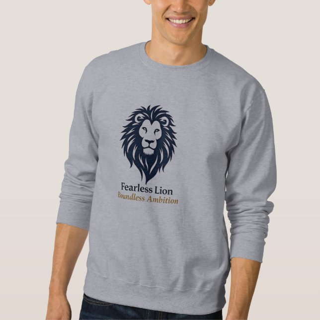Boundless Ambition Motivational Art Sweatshirt (Front)