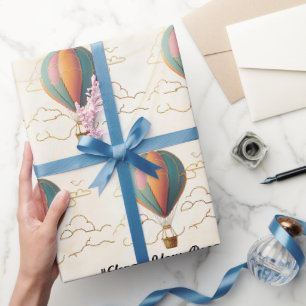 "Boundless Sky Adventures" Wrapping Paper