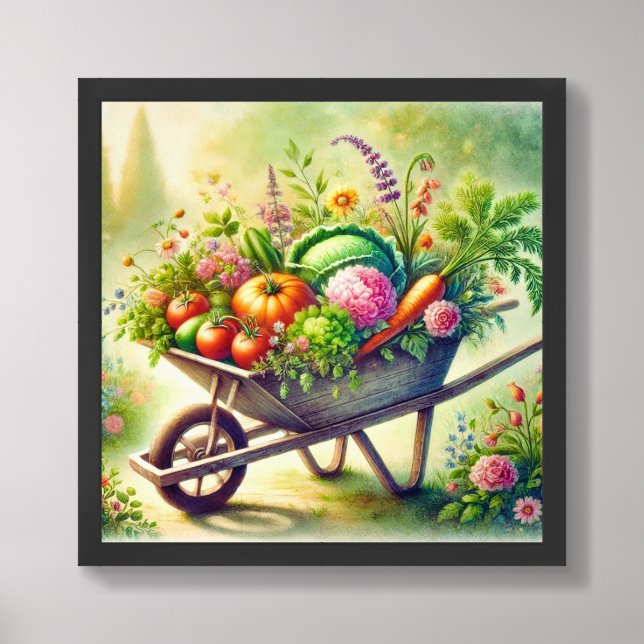 Bountiful Balance Framed Art (Framed Front)