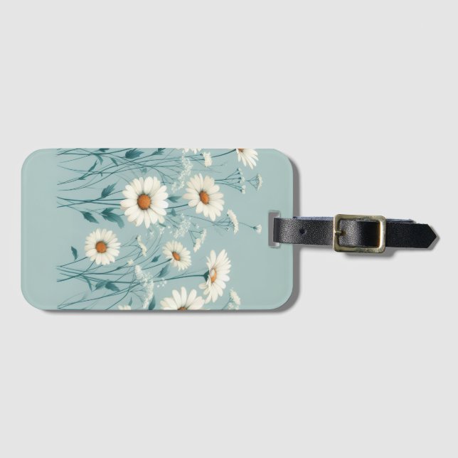 Bountiful Daisy's  Luggage Tag (Front Horizontal)