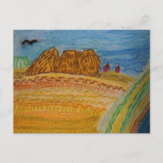 Bountiful Fields Postcard