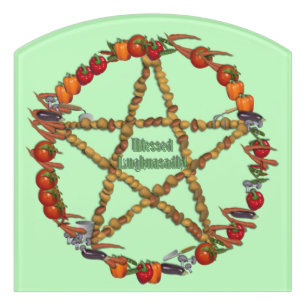 Bountiful Harvest Door Sign