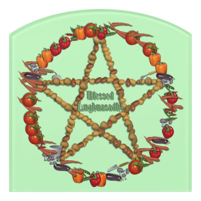 Bountiful Harvest Door Sign (Contour Front)