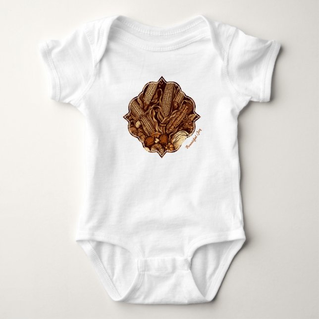Bountiful Joy Baby Bodysuit (Front)