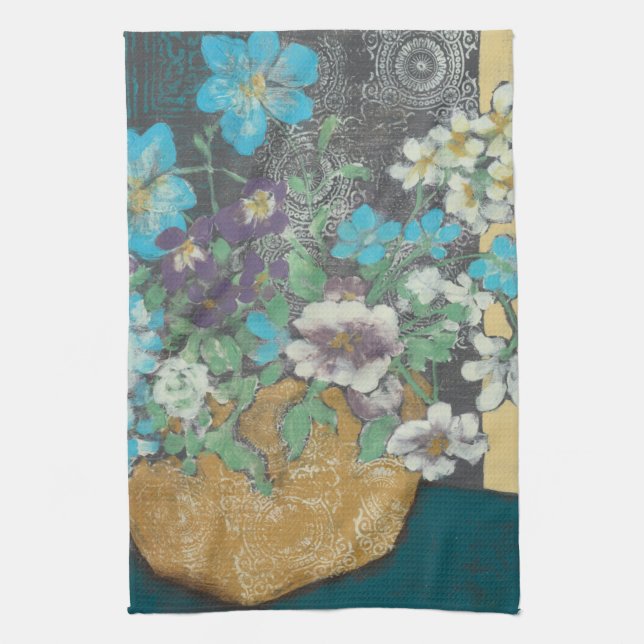 Bountiful Spring I Kitchen Towel (Vertical)