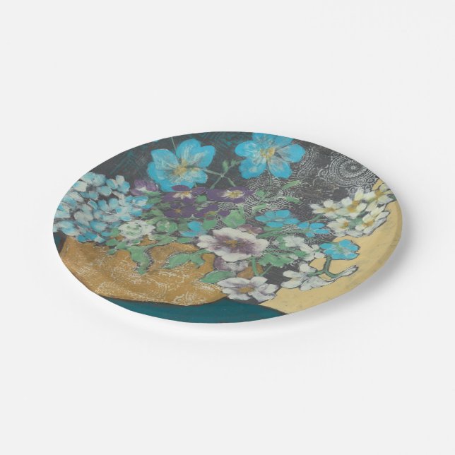 Bountiful Spring I Paper Plates (Angled)