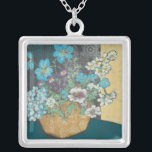 Bountiful Spring I Silver Plated Necklace<br><div class="desc">Floral</div>