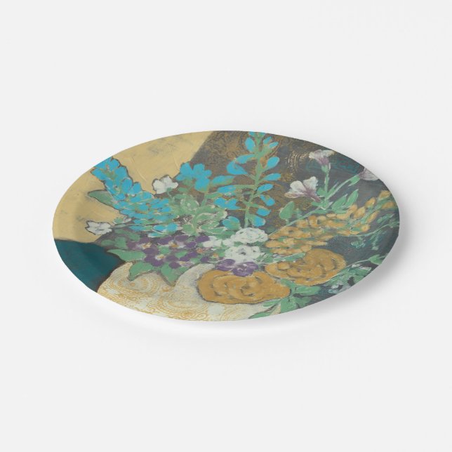 Bountiful Spring II Paper Plates (Angled)