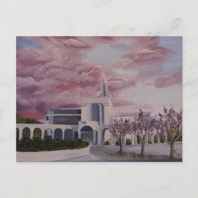 Bountiful Temple Postcard (Front)
