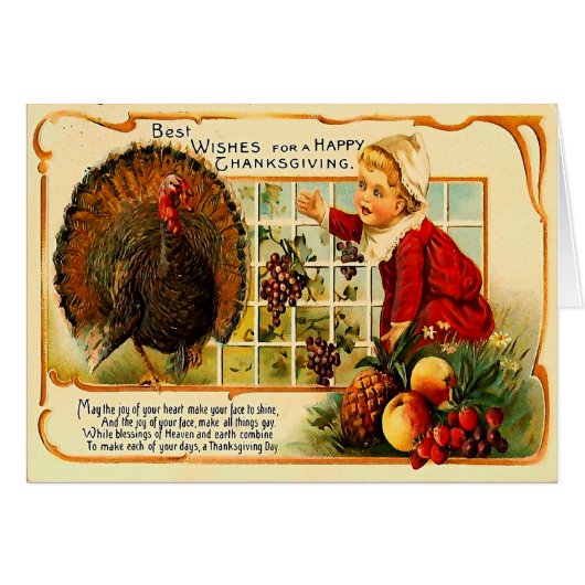 Bountiful Thanksgiving Cards (Front Horizontal)
