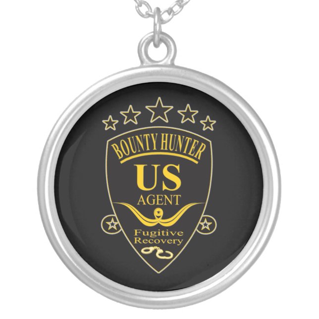 Bounty Hunter Agent Necklace (Front)