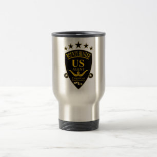 Bounty Hunter Agent Travel Mug