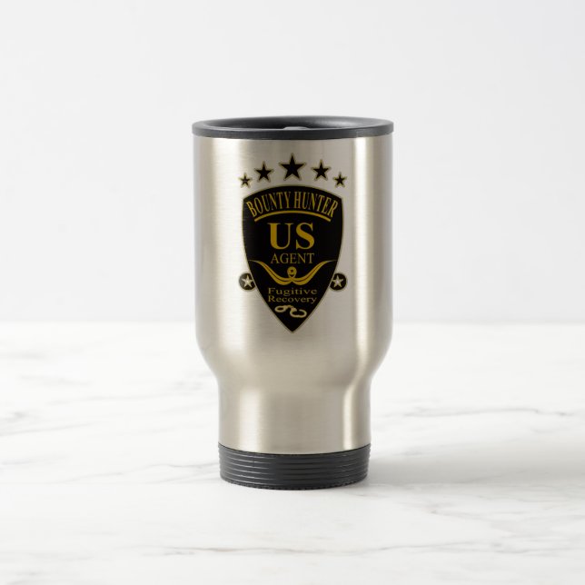 Bounty Hunter Agent Travel Mug (Center)