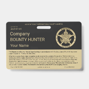 Bounty Hunter Badge
