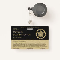 Bounty Hunter Badge