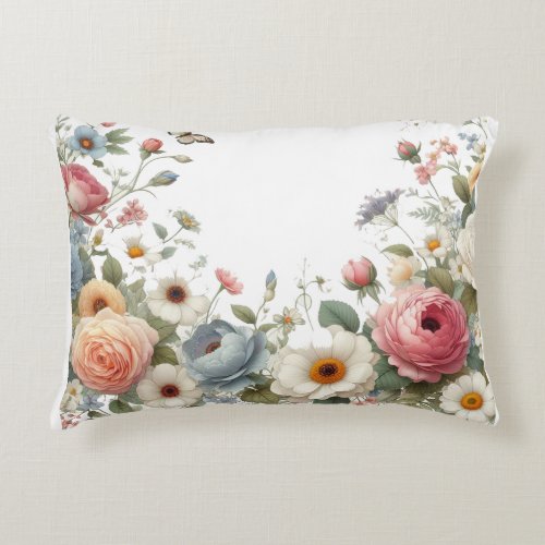 bouquet  accent pillow