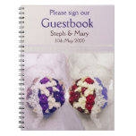 Bouquet Brides Guestbook For A Lesbian Wedding Notebook at Zazzle