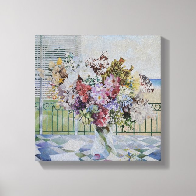 Bouquet Canvas Print (Front)