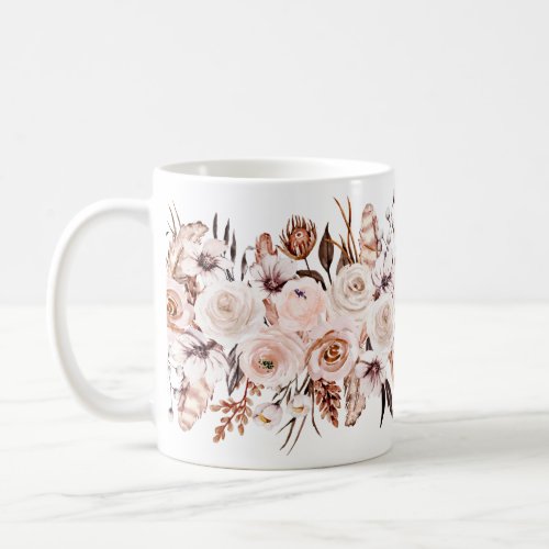 Bouquet de fleurs coffee mug