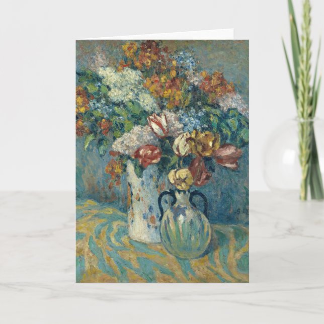 Bouquet de Fleurs | Georges d'Espagnat Card (Front)