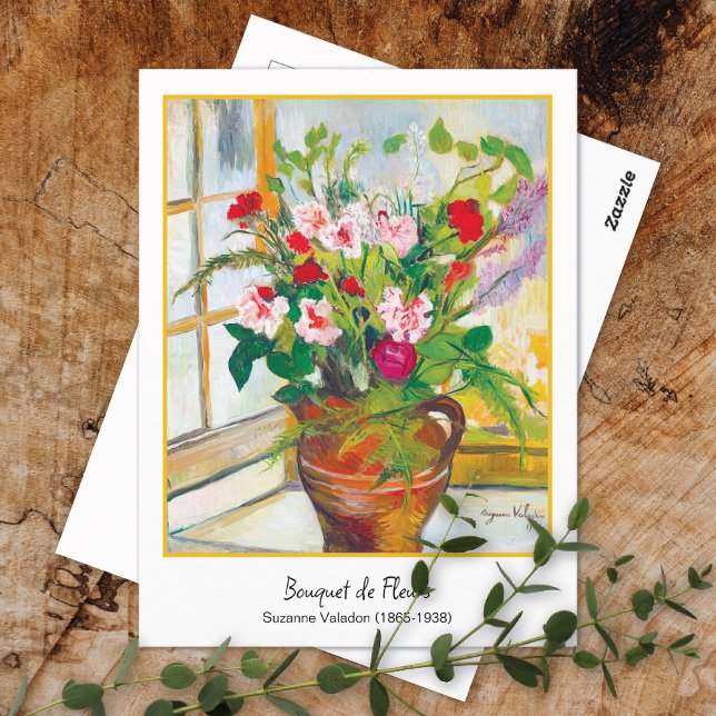 Bouquet de Fleurs Suzanne Valadon Postcard (Creator Uploaded)