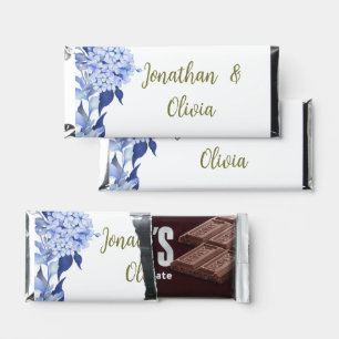Bouquet floral blooming garden hershey bar favors