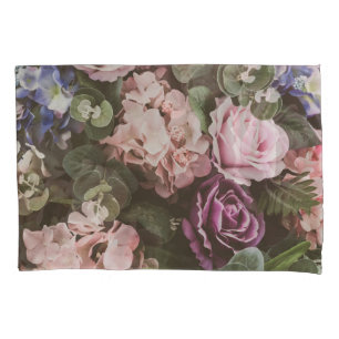 Bouquet flower, vintage filter, beautiful backgrou pillow case