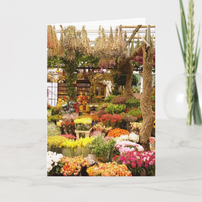 Bouquet Greeting Card (Front)