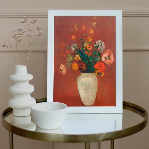 Bouquet in a Chinese Vase by Odilon Redon Acrylic Print