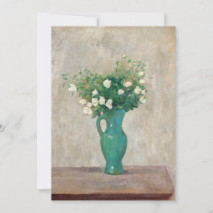 Bouquet in a Green Flower Vase Tadeusz Makowski