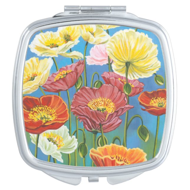 Bouquet in Border I Vanity Mirror (Front)