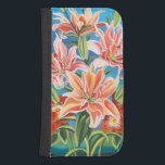 Bouquet in Border II Wallet Phone Case For Samsung Galaxy S4<br><div class="desc">Floral</div>