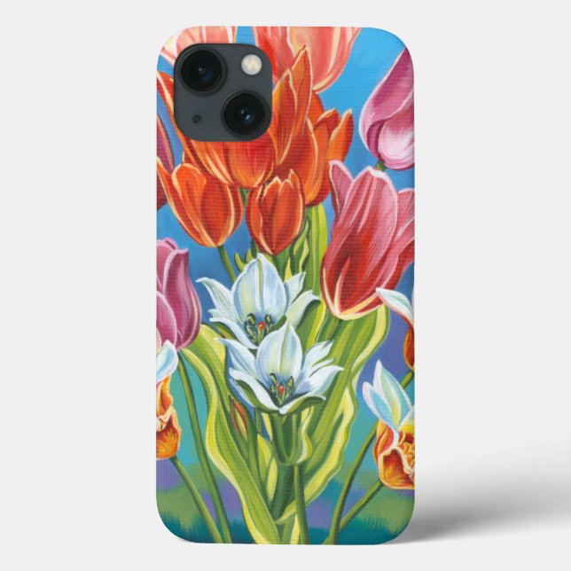 Bouquet in Border III Case-Mate iPhone Case (Back)