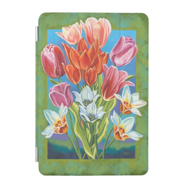 Bouquet in Border III iPad Mini Cover (Front)