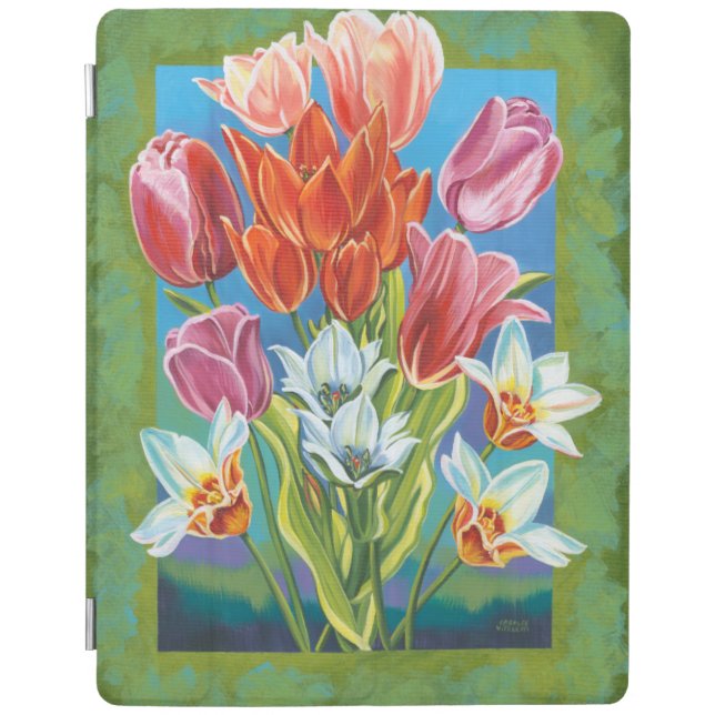 Bouquet in Border III iPad Smart Cover (Front)