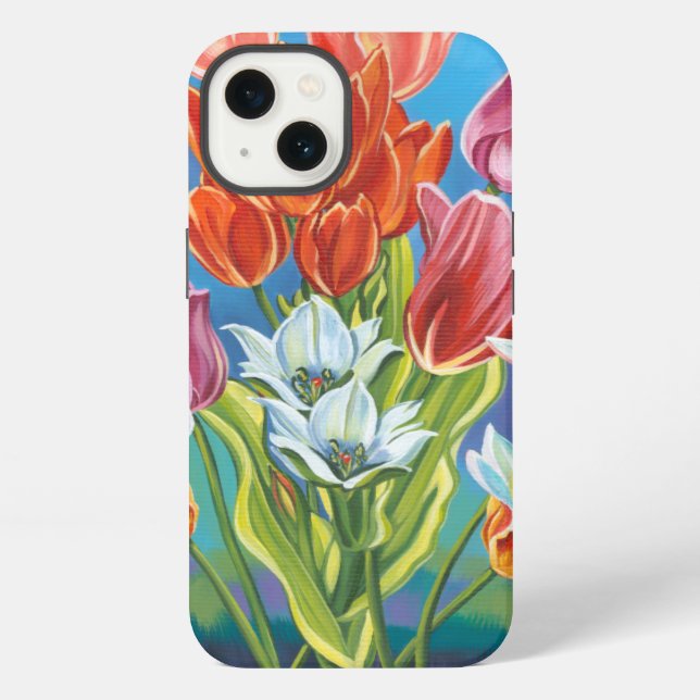 Bouquet in Border III Iphone Case (Back)