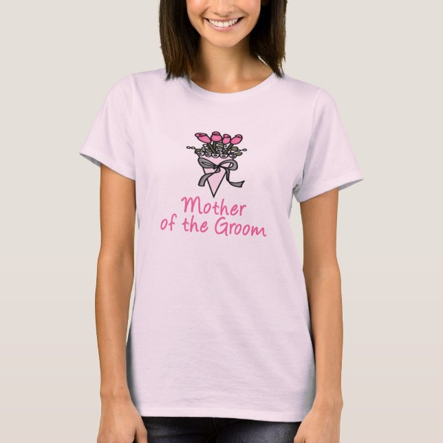 Bouquet Mother of the Groom T-Shirt (Front)